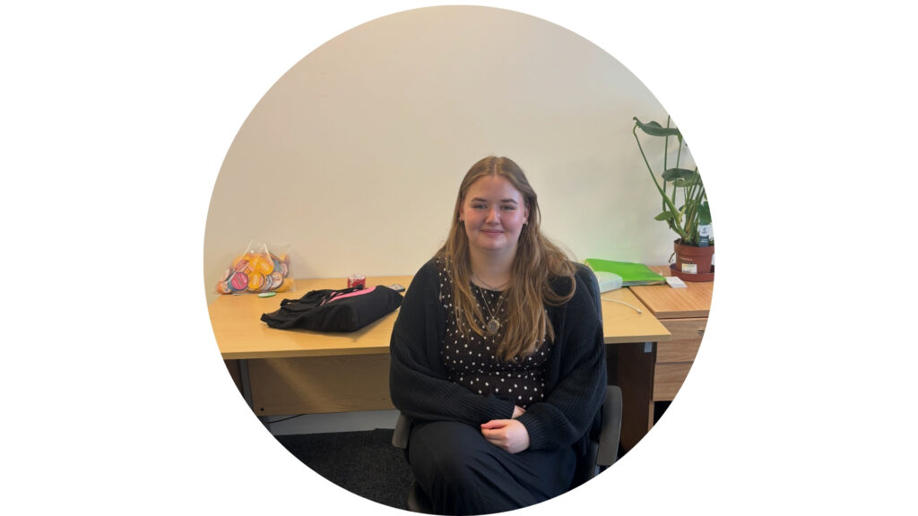 Bryony, our new full-time staff
