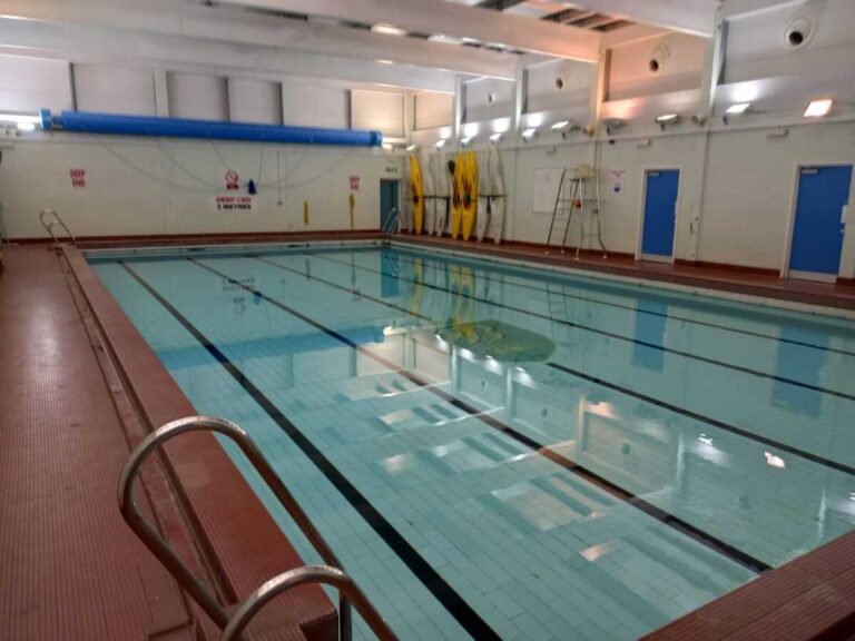 Swimming pool at Dixons Broadgreen