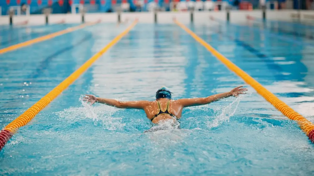 Lane swimming image