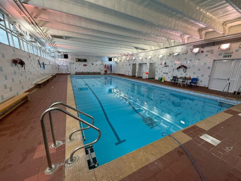 Swimming pool at Calderstones